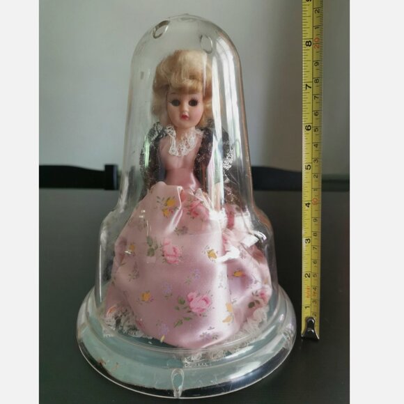 Other - Vintage bridesmais Doll‎ in Plastic Dpme Pink Blonde